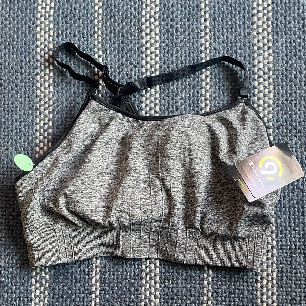 Champion Heather Gray Sports Bra